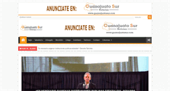 Desktop Screenshot of guanajuatosur.com